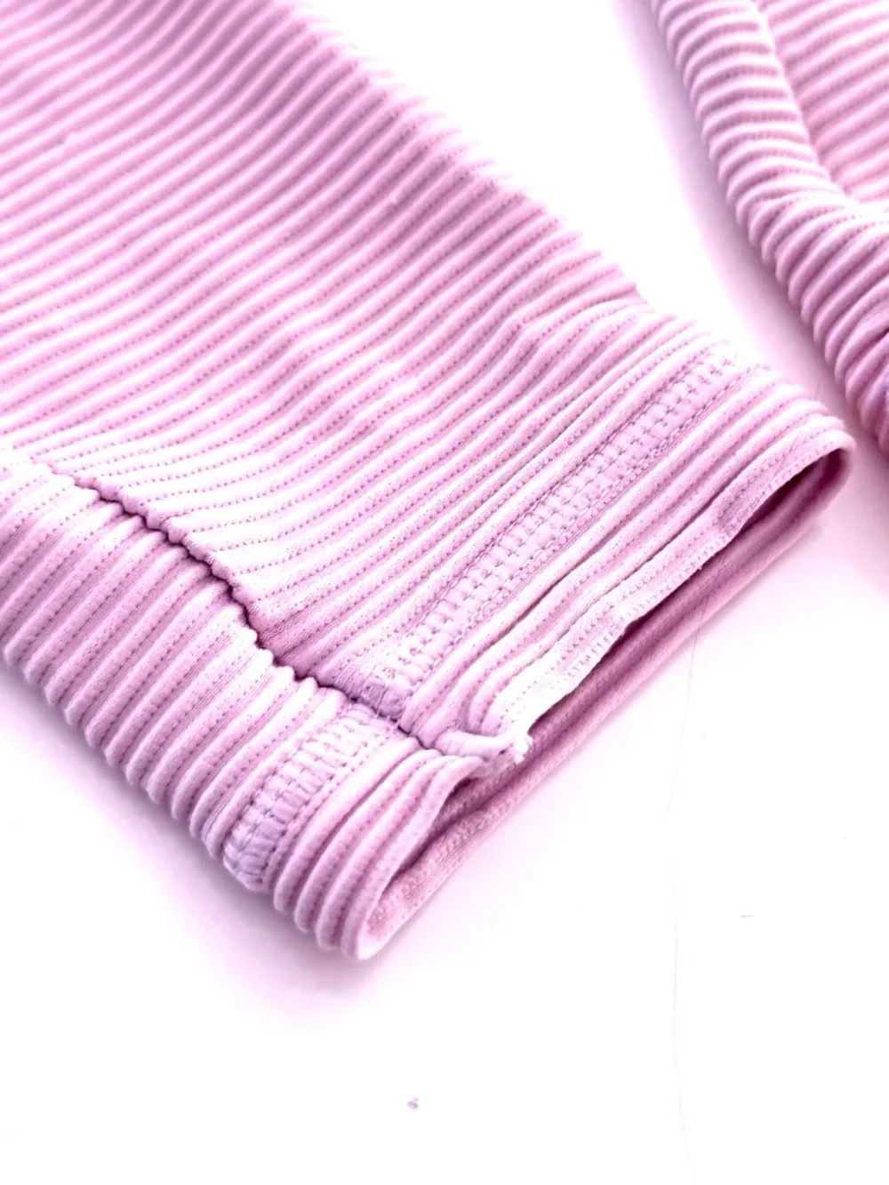Crewcuts Ribbed UPF  Long Sleeve Rashguard Swimsuit Pale Pink SO PRETTY!!